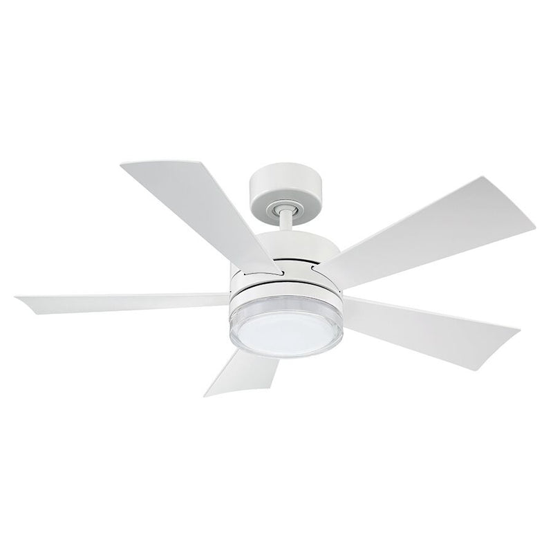 Modern Forms Fans - FR-W1801-42L-MW - 42"Ceiling Fan - Wynd - Matte White