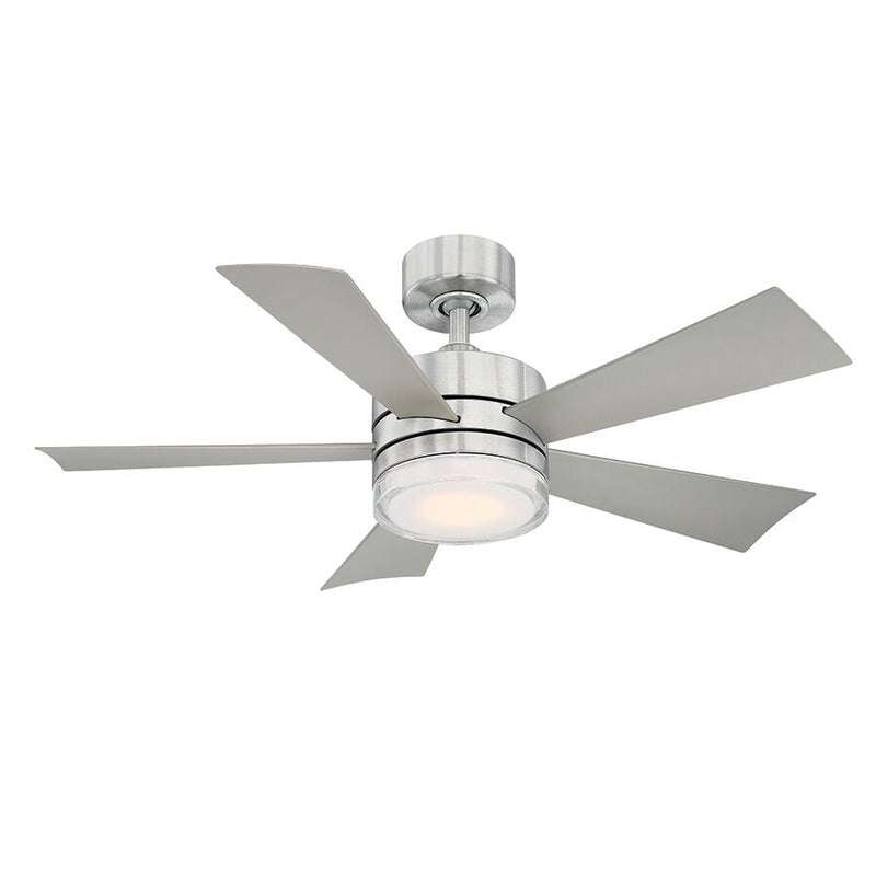 Modern Forms Fans - FR-W1801-42L-SS - 42"Ceiling Fan - Wynd - Stainless Steel