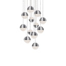 Kuzco Lighting - MP10512-BN - LED Pendant - Supernova - Brushed Nickel