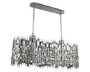 Allegri - 033060-010-FR001 - Eight Light Island Pendant - Fonseca - Chrome