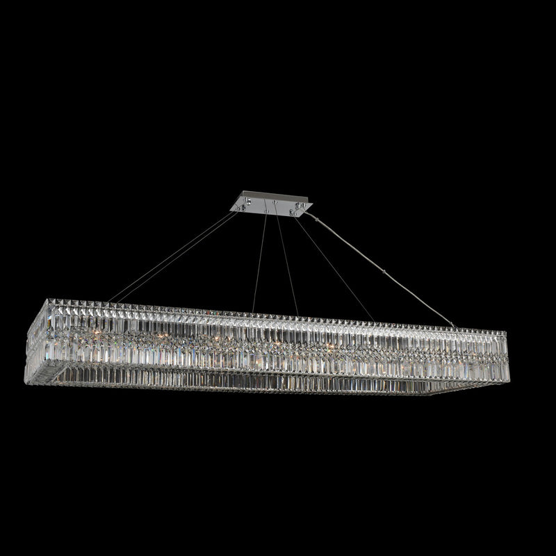 Allegri - 035062-010-FR001 - 20 Light Island Pendant - Rettangolo - Chrome