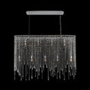 Allegri - 035160-010-FR001 - Nine Light Island Pendant - Gocce - Chrome