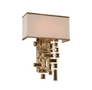 Allegri - 11190-038-FR001 - Two Light Wall Bracket - Vermeer - Brushed Champagne Gold