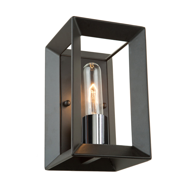 Artcraft Canada - AC10060BC - One Light Wall Sconce - Vineyard - Black & Chrome