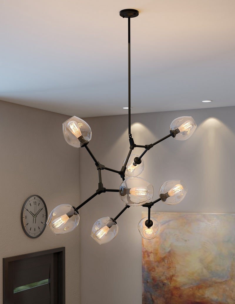 Eight Light Chandelier<br /><span style="color: