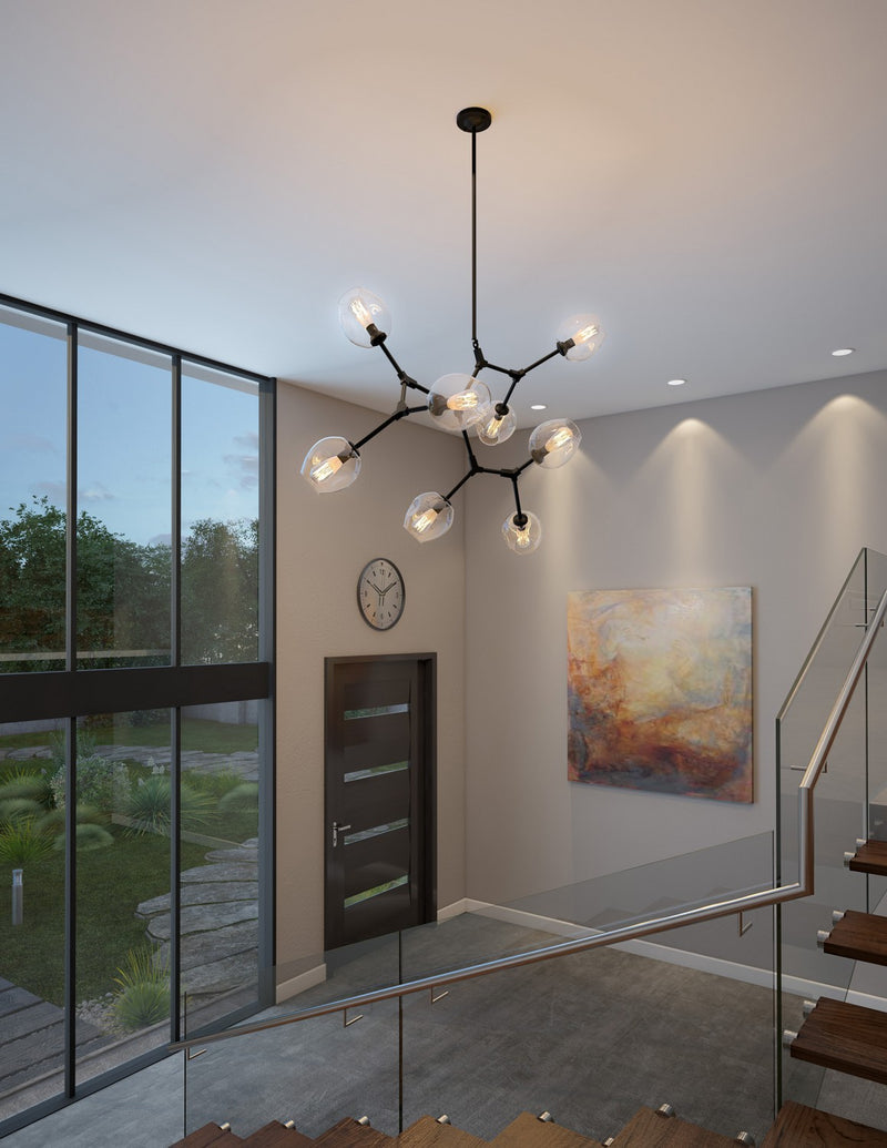 Eight Light Chandelier<br /><span style="color: