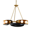 Corbett Lighting - 271-09-VB/BBR - LED Chandelier - Hopper - Vintage Brass
