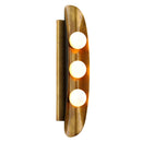 LED Wall Sconce<br /><span style="color:#4AB0CE;">Entrega: 18-19 semanas en USA</span><br /><span style="color:#4AB0CE;font-size:60%;">PREGUNTE POR ENTREGA EN PANAMA</span><br />Collection: Hopper<br />Finish: Vintage Brass
