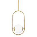 Corbett Lighting - 273-42-VB - One Light Pendant - Everley - Vintage Brass