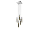 Avenue Lighting - HF1900-5-AP-CH - LED Pendant - Aspen - Polished Chrome