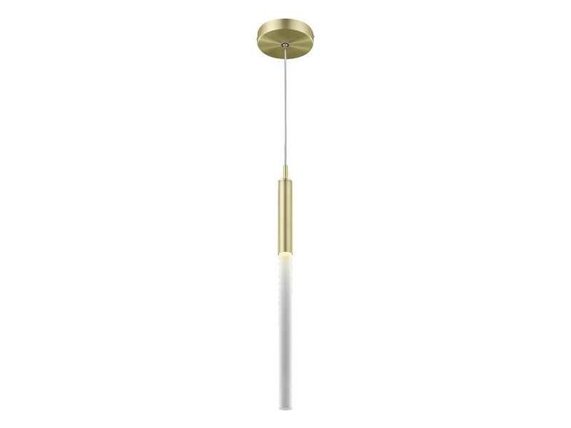 Avenue Lighting - HF2020-FR-BB - LED Pendant - Main St. - Brushed Brass