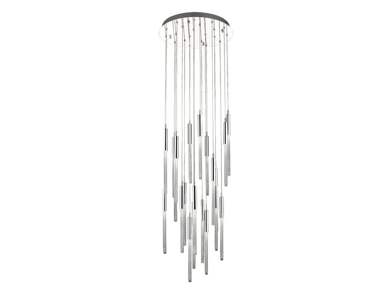 Avenue Lighting - HF2021-BOA-PN - 21 Light Pendant - Main St. - Polished Nickel