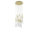 Avenue Lighting - HF2021-FR-BB - LED Pendant - Main St. - Brushed Brass