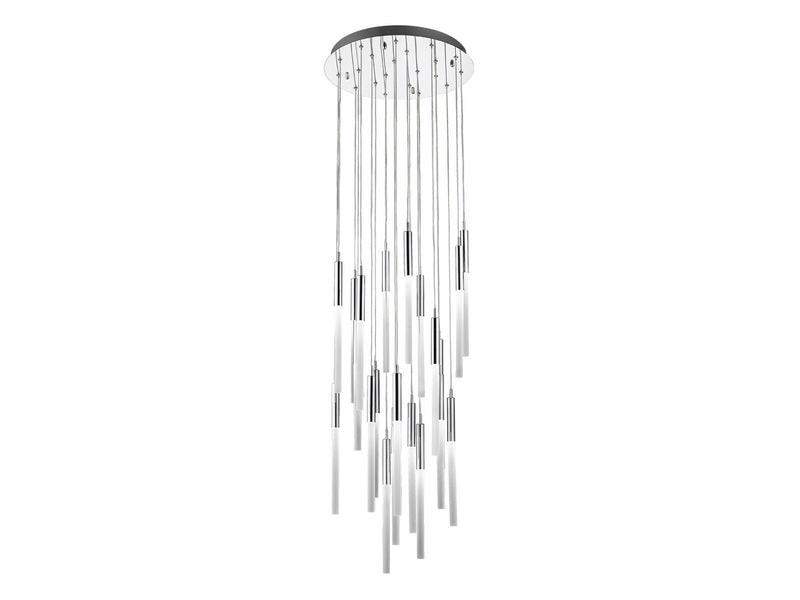 Avenue Lighting - HF2021-FR-PN - 21 Light Pendant - Main St. - Polished Nickel