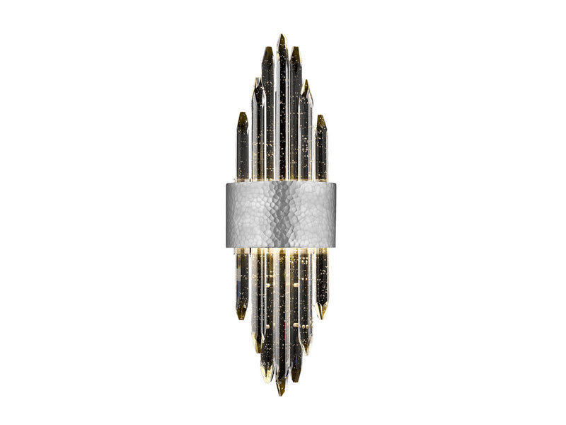 Avenue Lighting - HF3017-HPN - LED Wall Sconce - Aspen - Hammered Polished Nickel