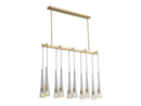 Avenue Lighting - HF8133-BB - Ten Light Pendant - Abbey Park - Brushed Brass