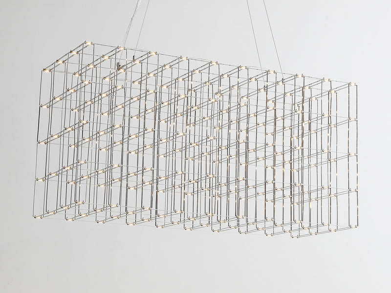 LED Chandelier<br /><span style="color:#4AB0CE;">Entrega: 4-10 dias en USA</span><br /><span style="color:#4AB0CE;font-size:60%;">PREGUNTE POR ENTREGA EN PANAMA</span><br />Collection: Argyle Ave.<br />Finish: Chrome