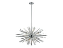 Avenue Lighting - HF8202-CH - Eight Light Chandelier - Palisades Ave. - Chrome w/Clear Glass