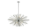 Avenue Lighting - HF8203-CH - Ten Light Chandelier - Palisades Ave. - Chrome With Clear Glass