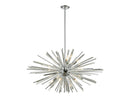 Avenue Lighting - HF8203-CH - Ten Light Chandelier - Palisades Ave. - Chrome w/Clear Glass