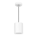 LÁMPARA DE TECHO SPOT COLGANTE 1XE27-60W - PAR30, 110-240V, 50-60HZ, GRADO DE PROTECCION IP20, ACABADO BLANCO.