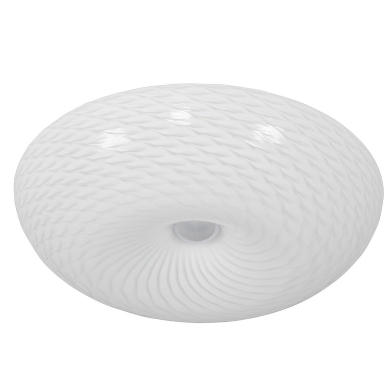 Two Light Flush Mount<br /><span style="color:#4AB0CE;">Entrega: 4-10 dias en USA</span><br /><span style="color:#4AB0CE;font-size:60%;">PREGUNTE POR ENTREGA EN PANAMA</span><br />Collection: Swirled<br />Finish: Chrome