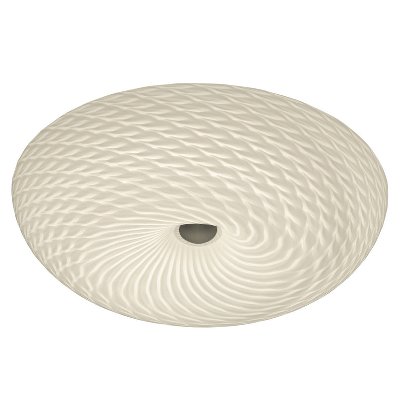 Two Light Flush Mount<br /><span style="color:#4AB0CE;">Entrega: 4-10 dias en USA</span><br /><span style="color:#4AB0CE;font-size:60%;">PREGUNTE POR ENTREGA EN PANAMA</span><br />Collection: Swirled<br />Finish: Chrome