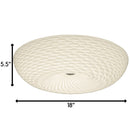 Three Light Flush Mount<br /><span style="color:#4AB0CE;">Entrega: 5-6 semanas en USA</span><br /><span style="color:#4AB0CE;font-size:60%;">PREGUNTE POR ENTREGA EN PANAMA</span><br />Collection: Swirled<br />Finish: Chrome