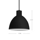 LED Pendant<br /><span style="color:#4AB0CE;">Entrega: 4-10 dias en USA</span><br /><span style="color:#4AB0CE;font-size:60%;">PREGUNTE POR ENTREGA EN PANAMA</span><br />Collection: Chroma<br />Finish: Black