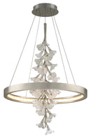Corbett Lighting - 269-71 - LED Chandelier - Jasmine - Silver Leaf