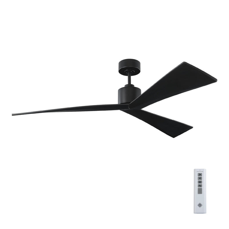 60"Ceiling Fan<br /><span style="color:#4AB0CE;">Entrega: 4-10 dias en USA</span><br /><span style="color:#4AB0CE;font-size:60%;">PREGUNTE POR ENTREGA EN PANAMA</span><br />Collection: Adler<br />Finish: Matte Black