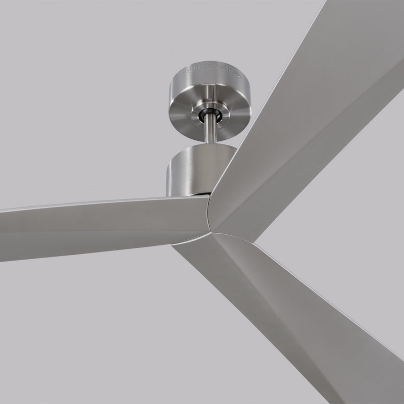 60"Ceiling Fan<br /><span style="color:#4AB0CE;">Entrega: 4-10 dias en USA</span><br /><span style="color:#4AB0CE;font-size:60%;">PREGUNTE POR ENTREGA EN PANAMA</span><br />Collection: Adler<br />Finish: Brushed Steel