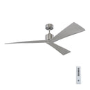 Visual Comfort Fan - 3ADR60BS - 60" Ceiling Fan - Adler - Brushed Steel
