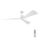 Visual Comfort Fan - 3ADR60RZW - 60" Ceiling Fan - Adler - Matte White