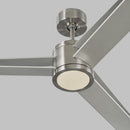 Visual Comfort Fan - 3AMR60BSD - 60" Ceiling Fan - Armstrong - Brushed Steel