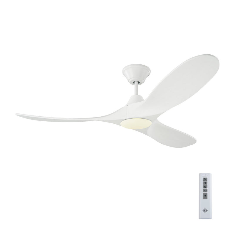 Visual Comfort Fan - 3MAVR52RZWD - 52" Ceiling Fan - Maverick - Matte White