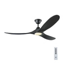 Visual Comfort Fan - 3MAVR60BKBKD - 60" Ceiling Fan - Maverick - Matte Black