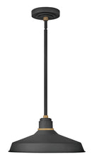 Hinkley - 10483TK - LED Convertible Pendant Barn Light - Foundry Classic - Textured Black