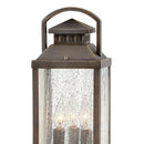 LED Post Top or Pier Mount Lantern<br /><span style="color:#4AB0CE;">Entrega: 4-10 dias en USA</span><br /><span style="color:#4AB0CE;font-size:60%;">PREGUNTE POR ENTREGA EN PANAMA</span><br />Collection: Revere<br />Finish: Blackened Brass