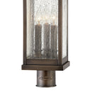 LED Post Top or Pier Mount Lantern<br /><span style="color:#4AB0CE;">Entrega: 4-10 dias en USA</span><br /><span style="color:#4AB0CE;font-size:60%;">PREGUNTE POR ENTREGA EN PANAMA</span><br />Collection: Revere<br />Finish: Blackened Brass