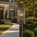 Hinkley - 1181BLB - LED Post Top or Pier Mount Lantern - Revere - Blackened Brass