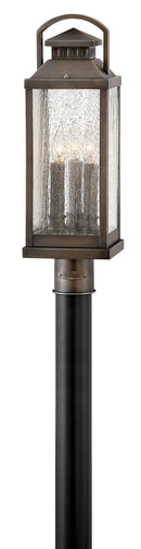 Hinkley - 1181BLB - LED Post Top or Pier Mount Lantern - Revere - Blackened Brass