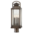 LED Post Top or Pier Mount Lantern<br /><span style="color:#4AB0CE;">Entrega: 4-10 dias en USA</span><br /><span style="color:#4AB0CE;font-size:60%;">PREGUNTE POR ENTREGA EN PANAMA</span><br />Collection: Revere<br />Finish: Blackened Brass