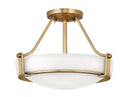 Hinkley - 3220HB - LED Semi-Flush Mount - Hathaway - Heritage Brass