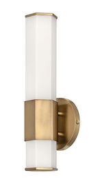 Hinkley - 51150HB - LED Wall Sconce - Facet - Heritage Brass