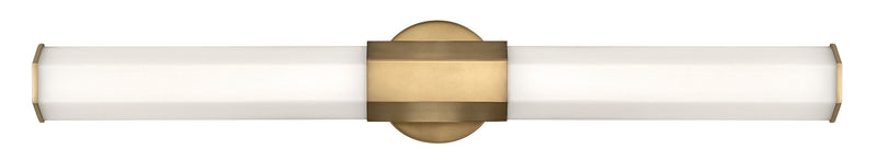 Hinkley - 51153HB - LED Vanity - Facet - Heritage Brass