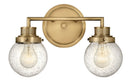 Hinkley - 5932HB - LED Vanity - Poppy - Heritage Brass