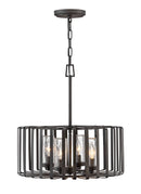 Hinkley - 29504BGR - LED Chandelier - Reid - Brushed Graphite