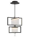 Hinkley - 32506BLK - LED Chandelier - Folio - Black