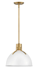 Hinkley - 3487PT - LED Pendant - Argo - Polished White